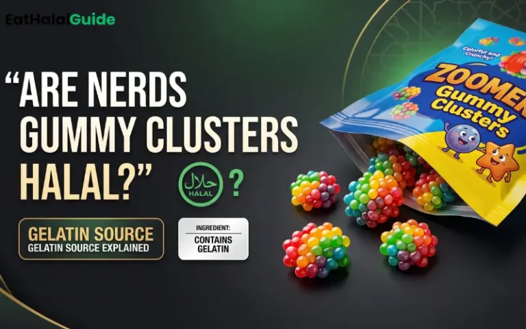 are nerds gummy clusters halal